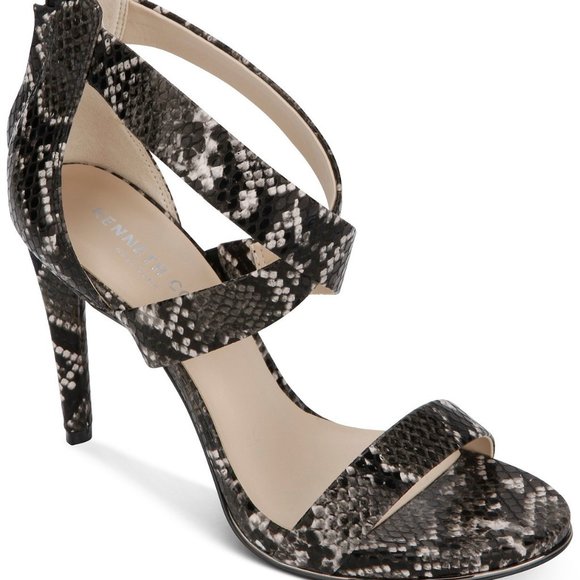 Kenneth Cole Women's Brooke Cross Strap Heeled Sandal